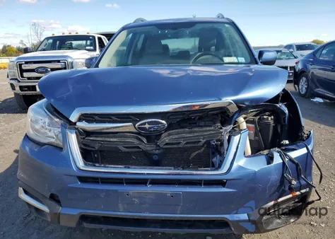 2018 Subaru Forester 2.5I Premium from USA, damaged, VIN JF2SJAEC3JH499847